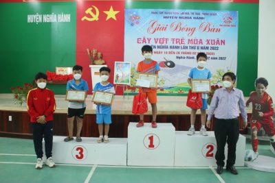 GIẢI BÓNG BÀN HỌC SINH.