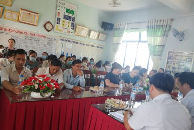 CHÀO MỪNG ĐỒNG CHÍ NGUYỄN NGỌC TUẤN- PCT UBND HUYỆN VỀ THĂM, LÀM VIỆC VỚI TẬP THỂ TRƯỜNG TH HÀNH PHƯỚC.