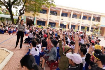 HỘI THI TUYÊN TRUYỀN, TÌM HIỂU AN TOÀN GIAO THÔNG CẤP TRƯỜNG