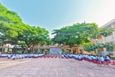 CHÀO ĐÓN CÁC EM HỌC SINH MẦM NON ĐẾN THAM QUAN TRƯỜNG